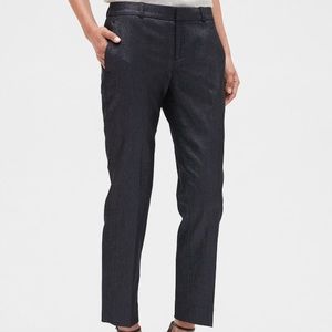 BANANA REPUBLIC FACTORY Shiny Dark Grey Pants